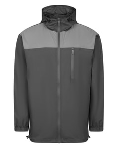 Bigdude Showerproof Windbreaker Jacket Charcoal/Grey