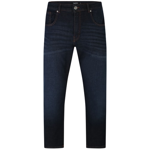Bigdude Regular Fit Stretch Denim Jeans Dark Wash