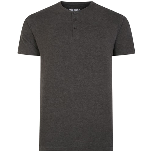 Bigdude Grandad T-Shirt Charcoal Tall