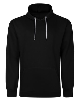 Bigdude Viking Back Print Hoody Black