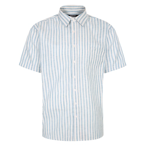 Bigdude Lightweight Summer Shirt Blue Tall