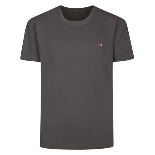 Bigdude Embroidered Logo T-Shirt Stone Tall