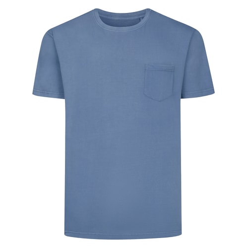Bigdude Garment Dyed T-Shirt Dusty Blue