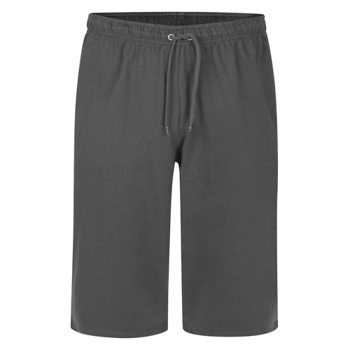 Bigdude Lightweight Cropped Loopback Joggers Charcoal