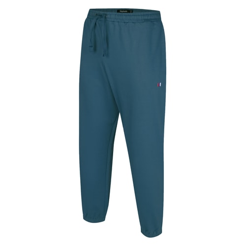 Bigdude Plain Joggers With Logo Petrol