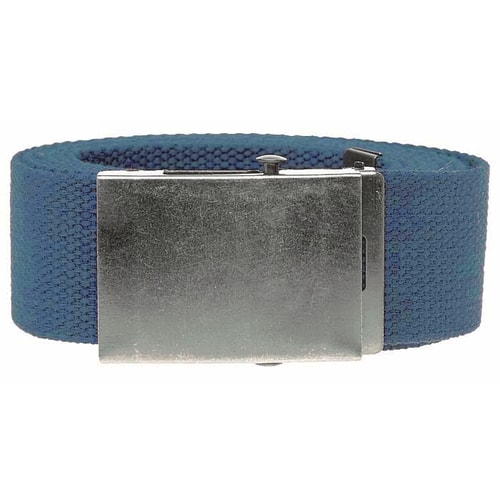 Bigdude Woven Canvas Belt Blue