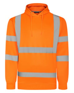 Bigdude Hi-Vis Hoodie HV Orange