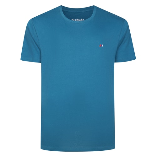 Bigdude Embroidered Logo T-Shirt Petrol Tall