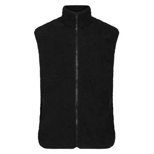 Bigdude Sherpa Gilet Black