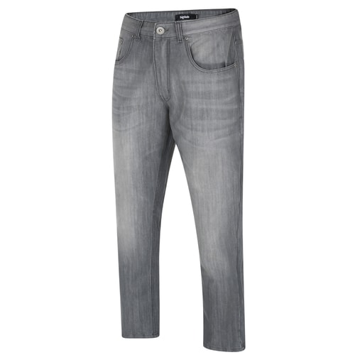 Bigdude Non-Stretch Straight Fit Jeans Grey Wash