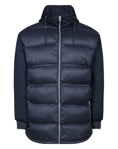 Bigdude Hybrid Quilted Jacket Navy