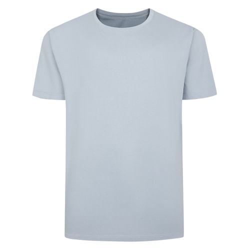 Bigdude Plain T-Shirt Light Blue Tall
