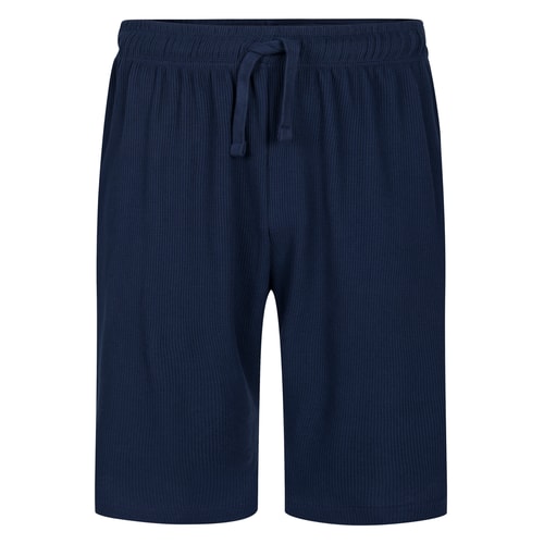 Bigdude Waffle Lounge Shorts Navy