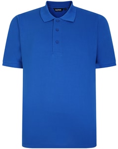 Bigdude Plain Polo Shirt Royal Blue Tall