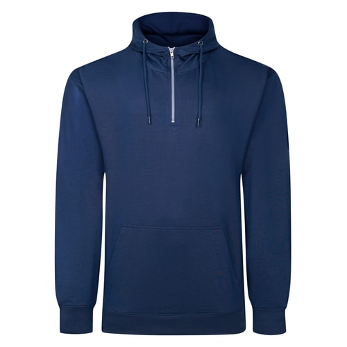 Bigdude Lightweight Half Zip Hoody Navy