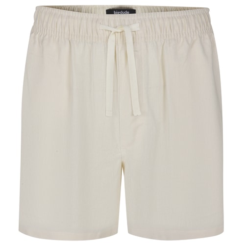 Bigdude Linen Mix Shorts Cream
