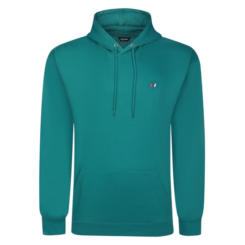 Bigdude Plain Hoody With Logo Teal