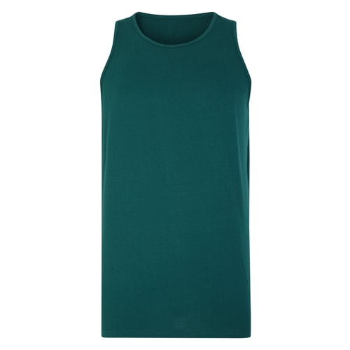 Bigdude Plain Vest Green