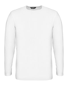 Bigdude Long Sleeve Thermal T-Shirt White