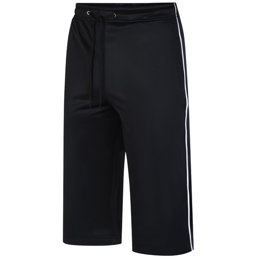 Bigdude Cropped Tricot Joggers Black