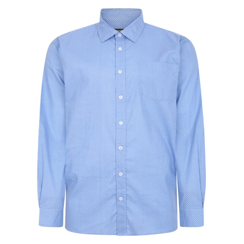 Bigdude Long Sleeve Shirt Blue