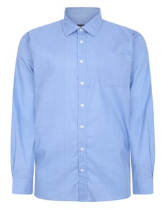 Bigdude Long Sleeve Shirt Blue