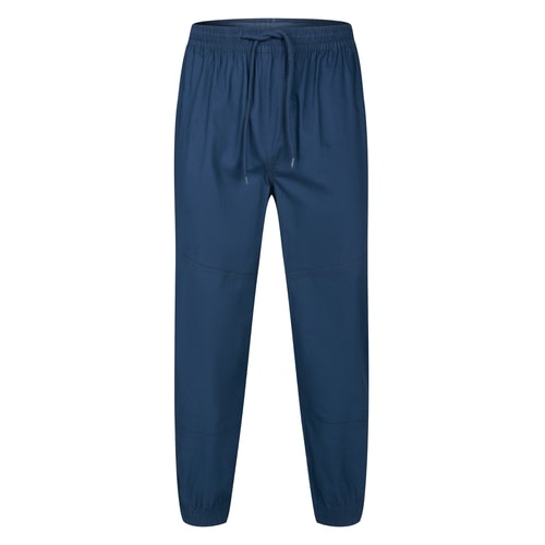 Bigdude Elasticated Waist Cuffed Chinos Navy
