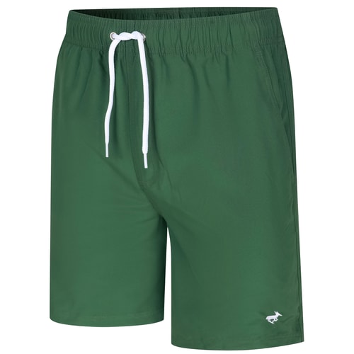 Bigdude Plain Swim Shorts Dark Green