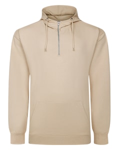 Bigdude Lightweight Half Zip Hoody Sand
