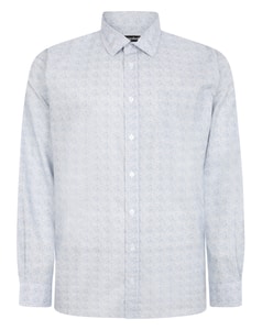 Bigdude Long Sleeve Shirt White