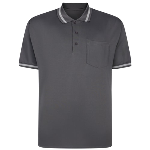 Bigdude Performance Polo Charcoal