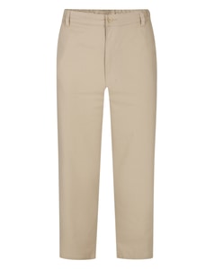 Bigdude Elasticated Waist Chino Trousers Sand