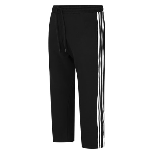 Bigdude Joggers with Contrast Tape Black