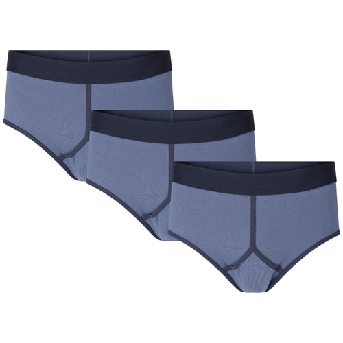 Bigdude 3 Pack Y-Front Briefs Dusty Blue