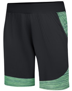 Bigdude Space Yarn Panelled Shorts Black