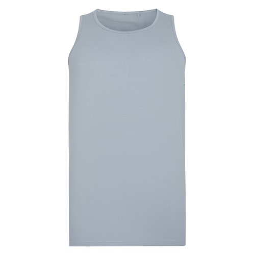 Bigdude Plain Vest Light Blue
