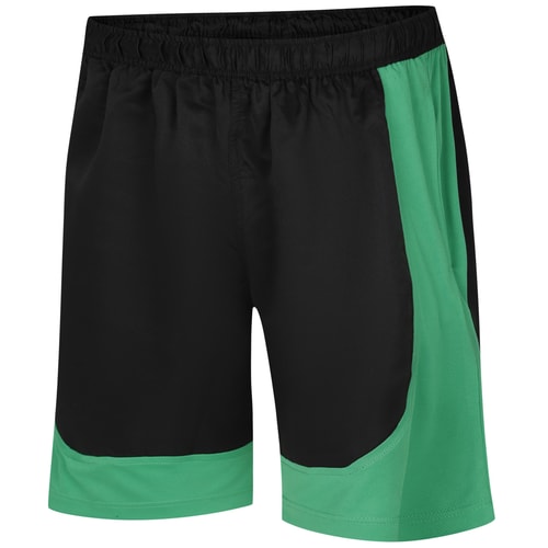 Bigdude Lightweight Active Gym Shorts Black/Green