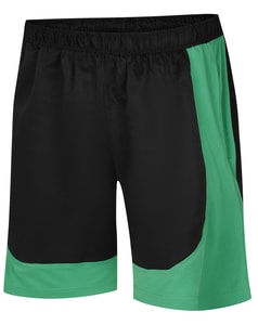 Bigdude Lightweight Active Gym Shorts Black/Green