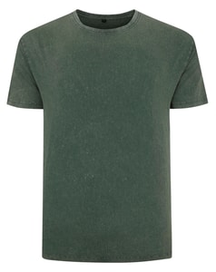 Bigdude Acid Wash T-Shirt Dark Green