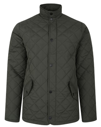 Bigdude Classic Quilted Jacket Khaki