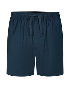 Bigdude Linen Mix Shorts Navy