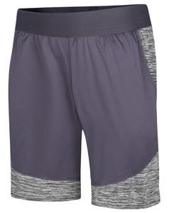 Bigdude Space Yarn Panelled Shorts Charcoal