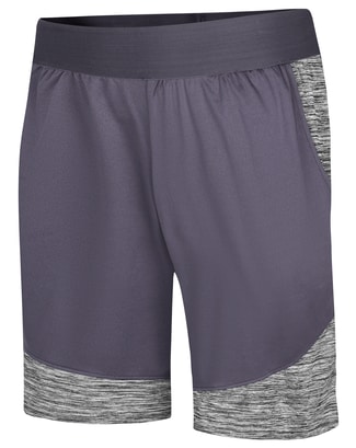 Bigdude Space Yarn Panelled Shorts Charcoal