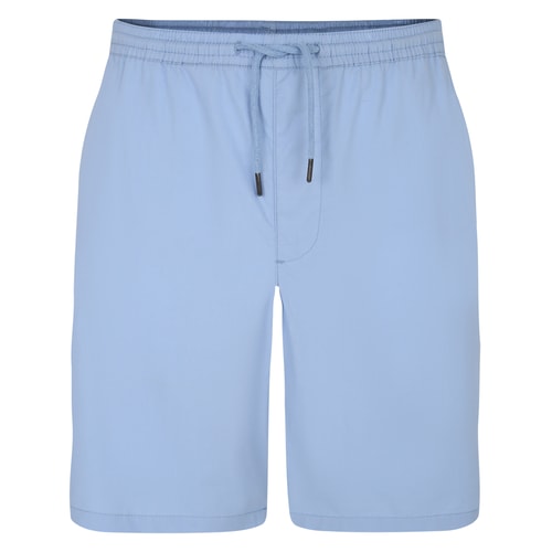 Bigdude Elasticated Waist Stretch Shorts Blue