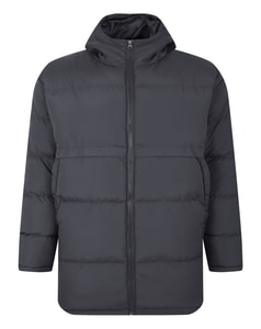 Bigdude Warm Puffer Jacket Charcoal