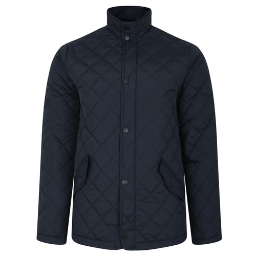 Bigdude Classic Quilted Jacket Navy