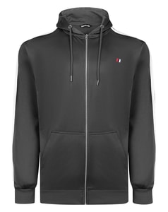 Bigdude Twin Stripe Hoody Charcoal