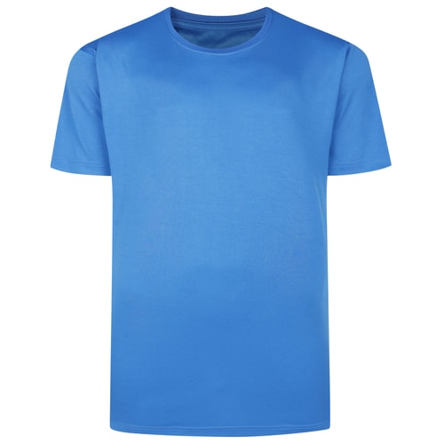 Bigdude Space Yarn Gym T-Shirt Royal Blue Marl