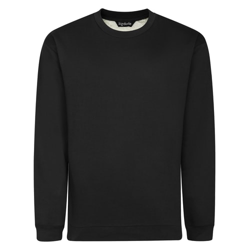Bigdude Thermal Lined Pullover Black