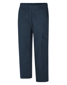 Bigdude Elasticated Waist Cargo Trousers Dark Navy